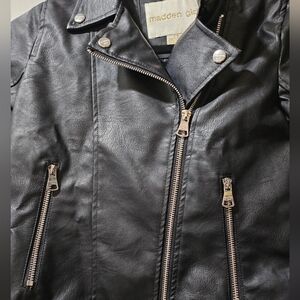 Madden Girl size 7/8 New Leather Jacket